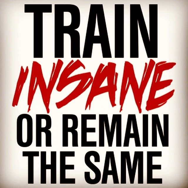 Train inside or remain the same