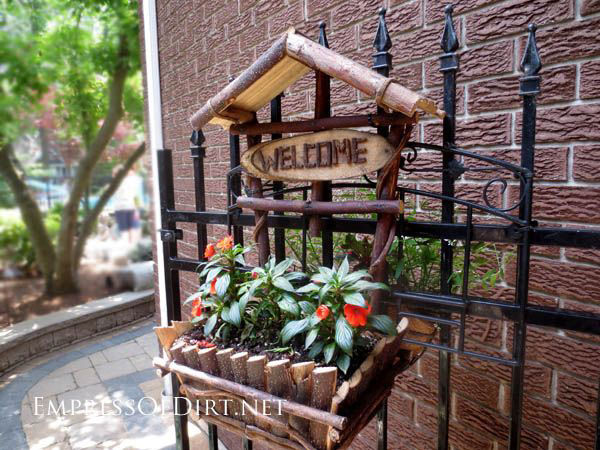 Twig planter Twig planter