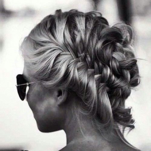 Cute curly style
