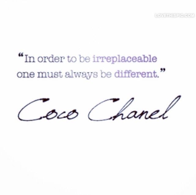 Be Different