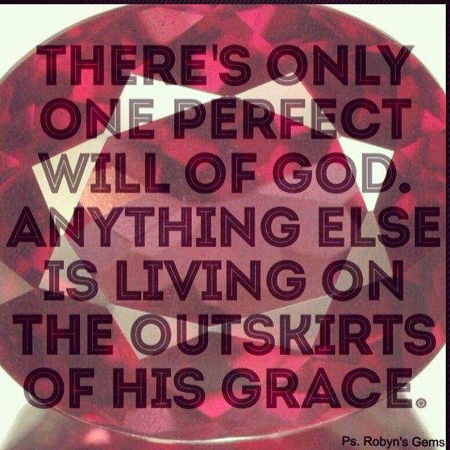 One perfect will of God