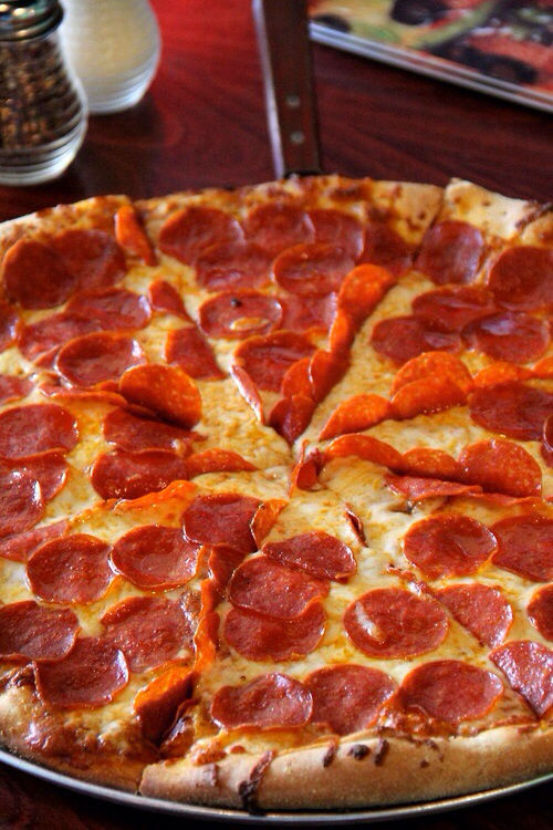 Pepperoni pizza