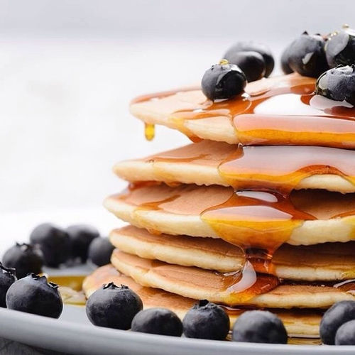 Blueberry pancakes Blueberry pancakes
