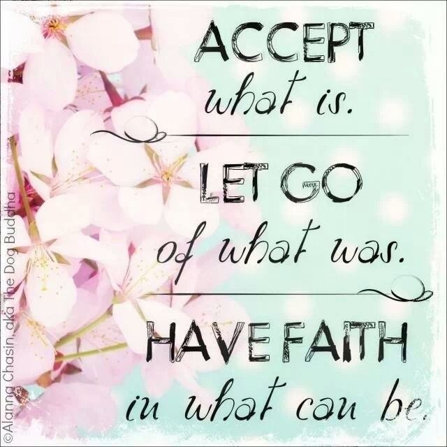 Have faith in what can be