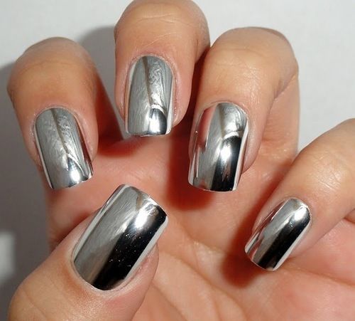 Metallic nails Metallic nails