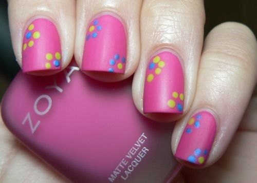 Pretty pink polkadots 