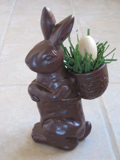 Spray painted ceramic bunny Spray painted ceramic bunny