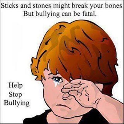 Bullying can be fatal Bullying can be fatal