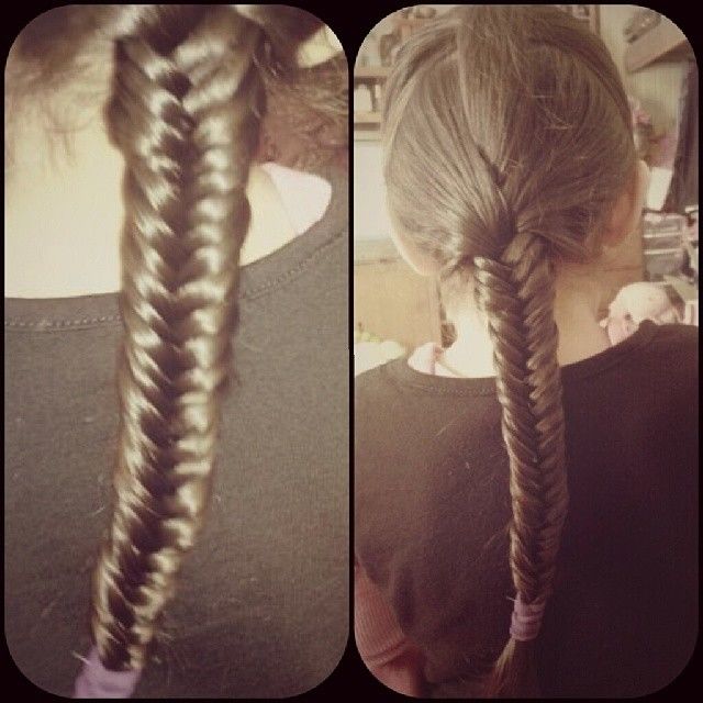Fishtail braid 