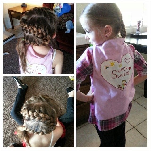 S shaped french braid S shaped french braid