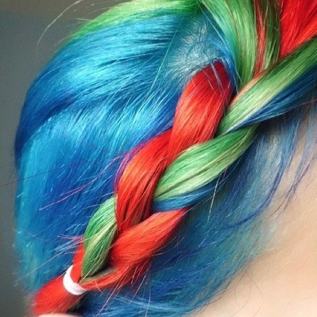 Colorful braid Colorful braid