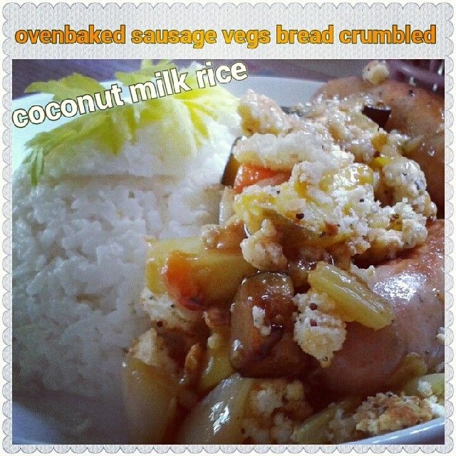 Coconut milk rice Coconut milk rice
