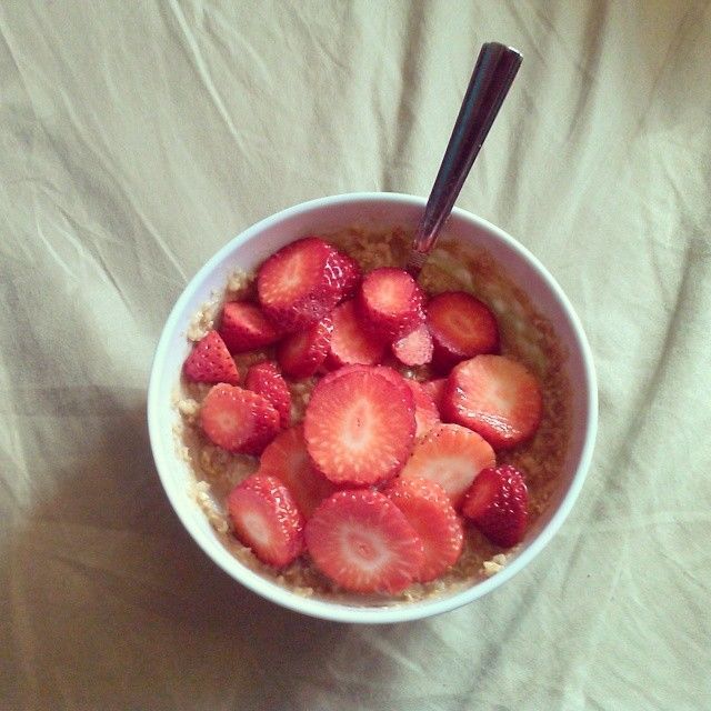 Strawberry oatmeal Strawberry oatmeal