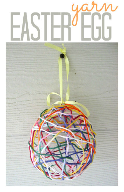 Yarn easter egg Yarn easter egg