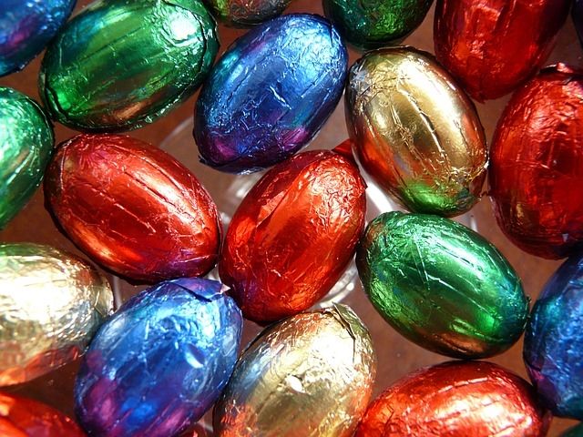 Chocolate Easter eggs