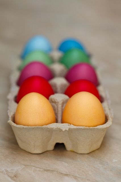 Dyed eggs Dyed eggs