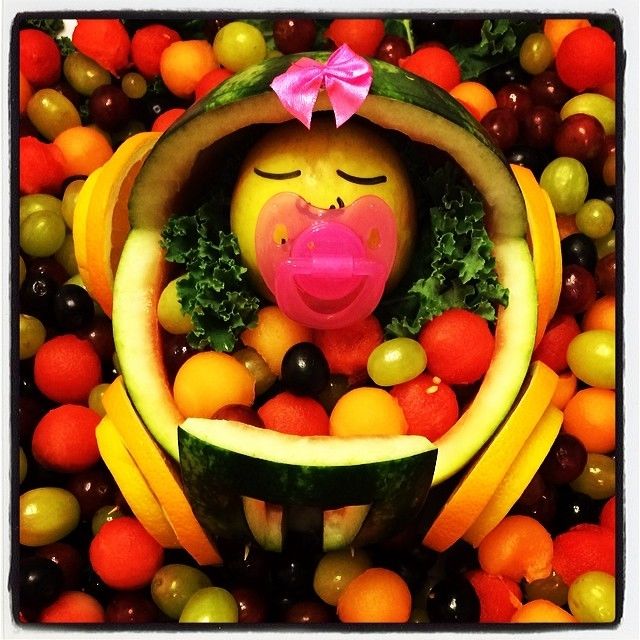 Fruit baby crib