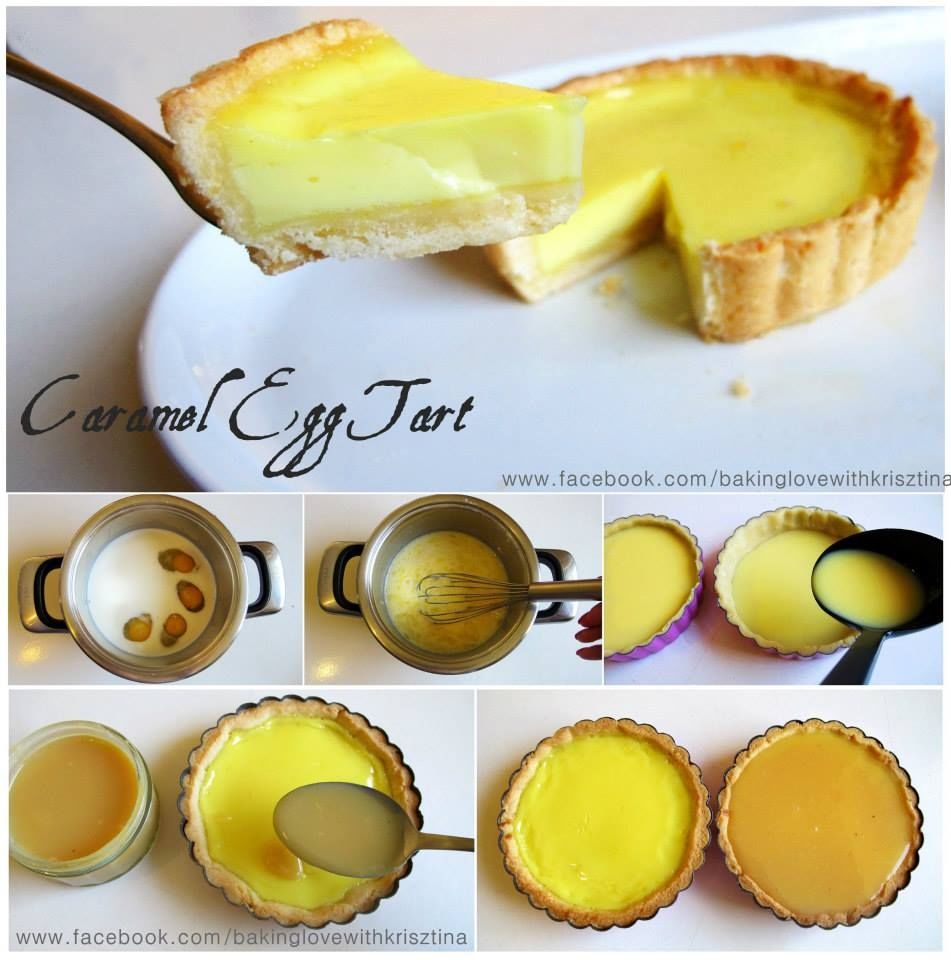 Caramel Egg Tart Recipe