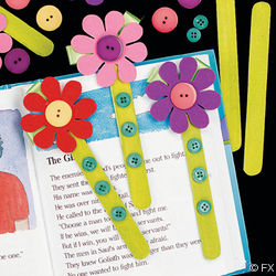 DIY Flower Book Marks DIY Flower Book Marks