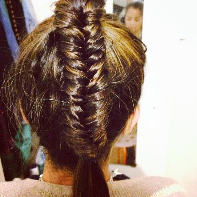 Fishtail plait