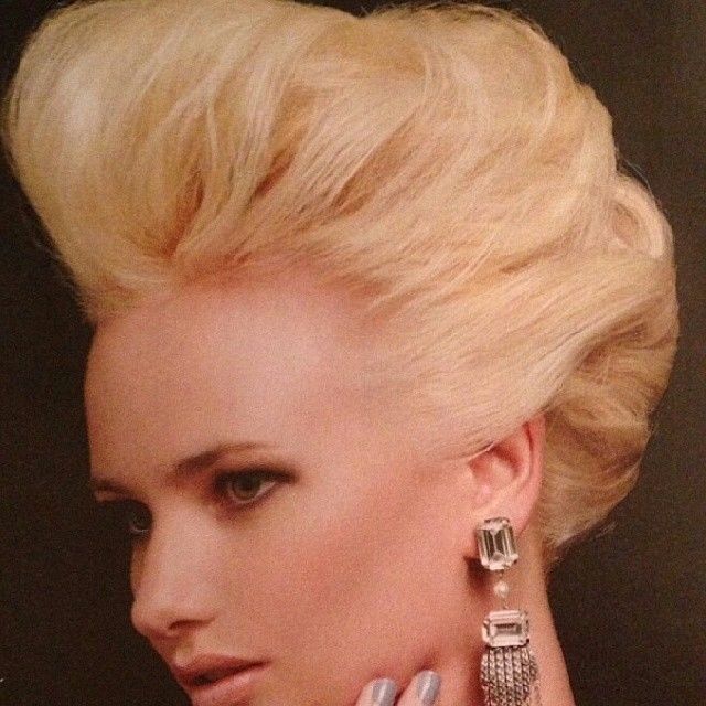 Glam hair do