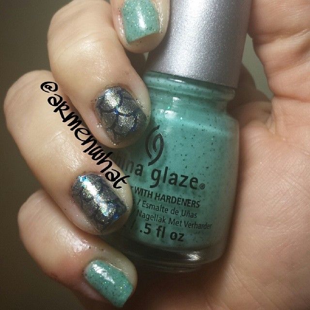 Mermaid nails