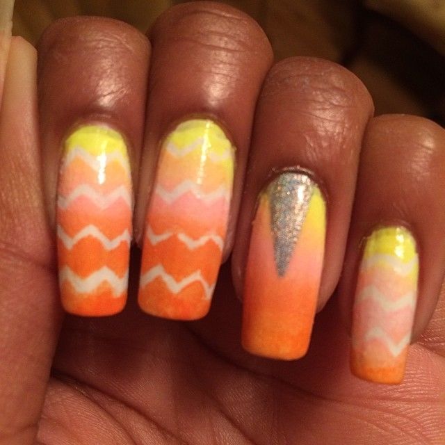 Sunset nails Sunset nails