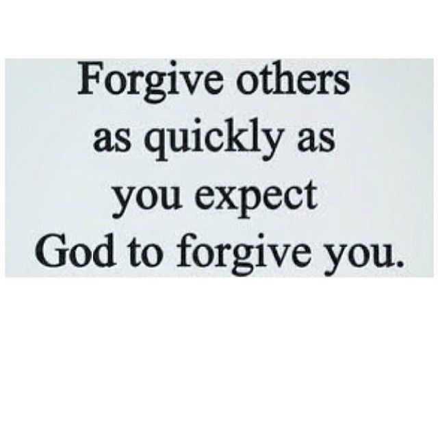 Forgive others Forgive others