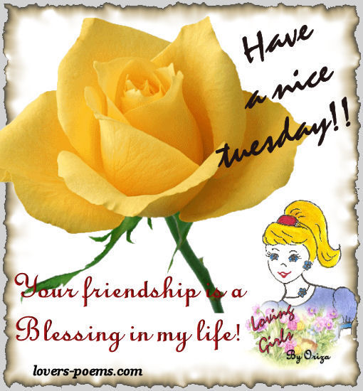 Have a nice tuesday Have a nice tuesday