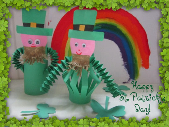 Toilet holder leprechauns Toilet holder leprechauns