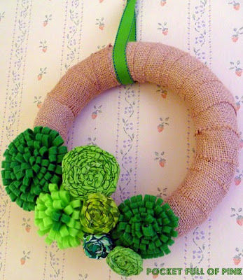 Green St Patricks Day Wreath Green St Patricks Day Wreath
