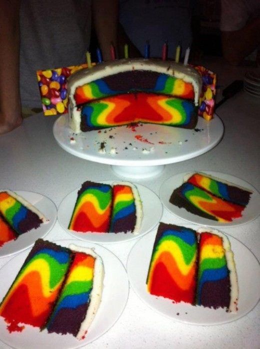 Rainbow Cake Rainbow Cake