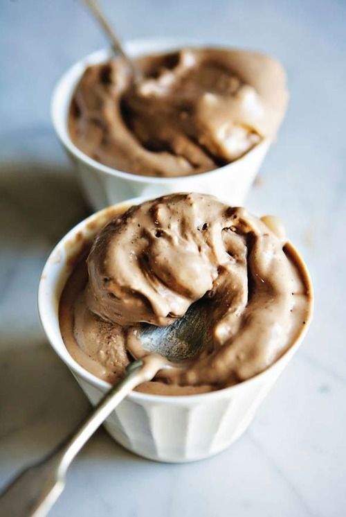 Hazelnut ice cream