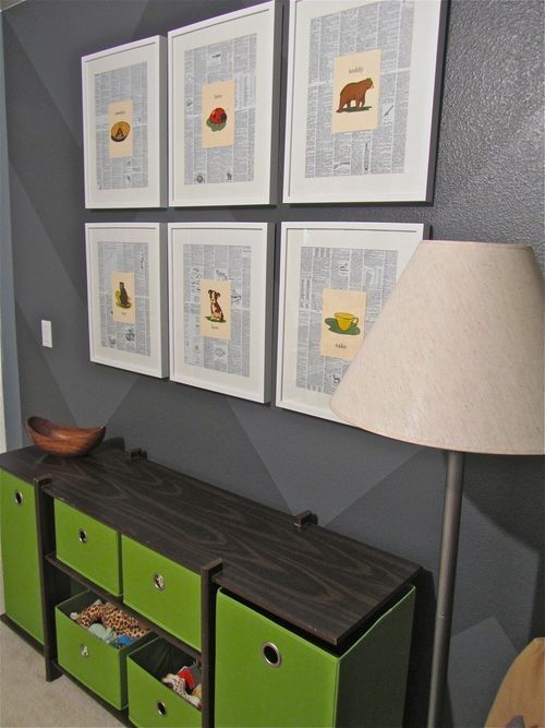 Dictionary wall art