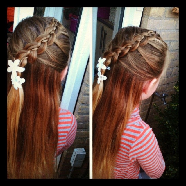 Floral braid