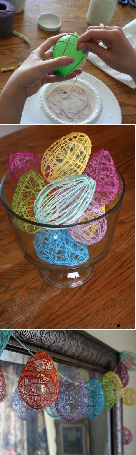 Easter egg garland