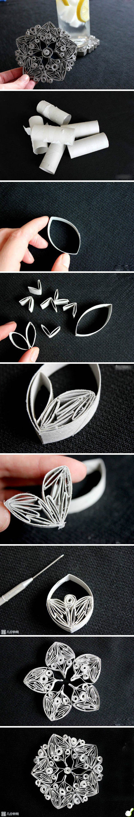 DIY Paper Roll Art DIY Paper Roll Art