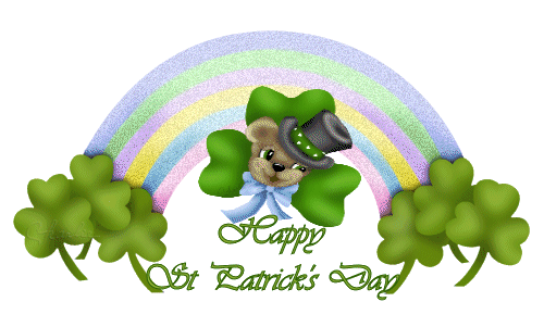 Happy St. Patrick's Day Rainbow