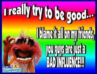 I try to be good