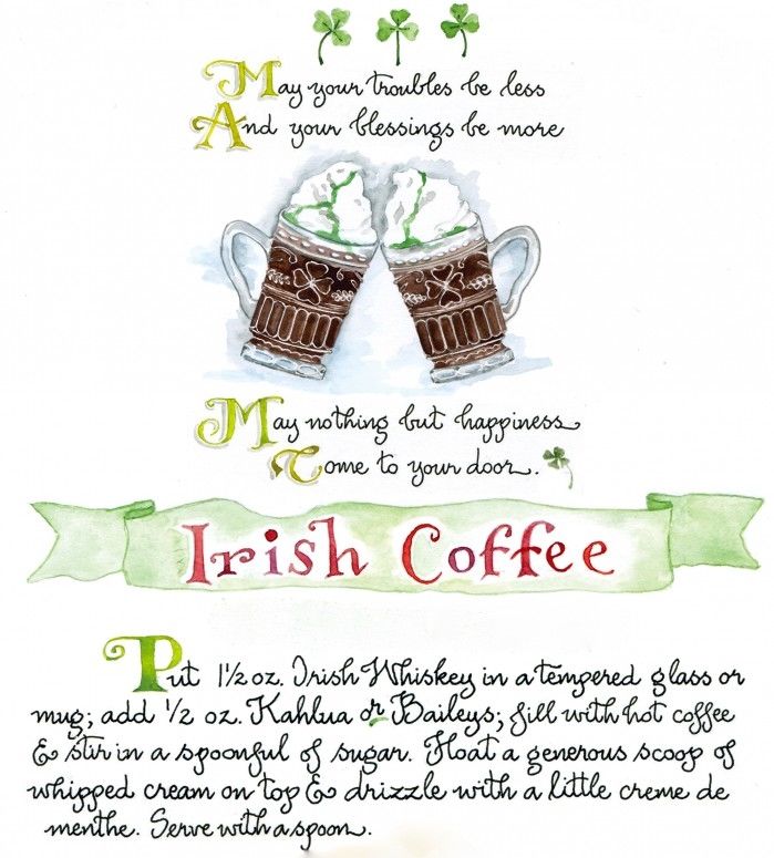 Irish Coffee Recipe Irish Coffee Recipe