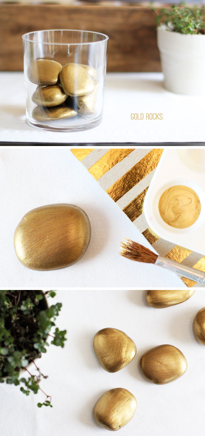 Gold rocks Gold rocks