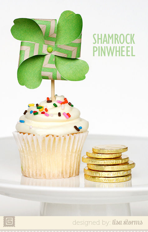 Shamrock pinwheel