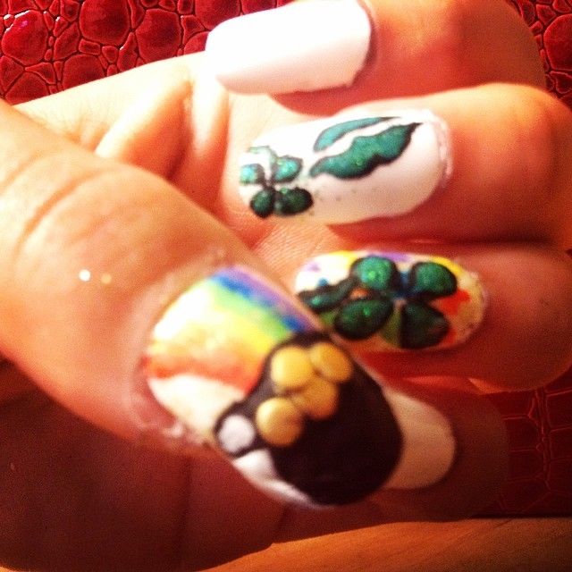 St pattys nails