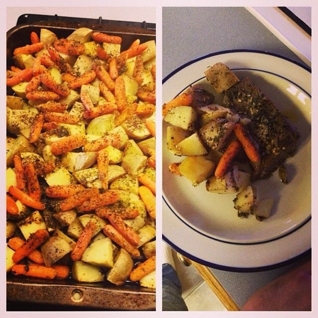 Carrots and potatoes Carrots and potatoes