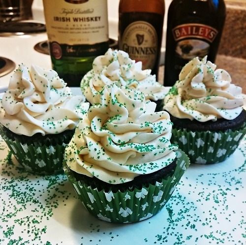 St Patricks Day Cupcakes