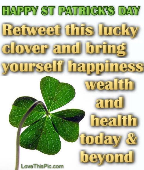 Happy St Patricks Day