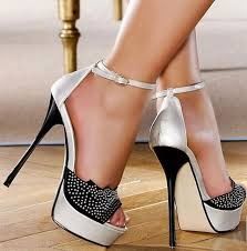 Silver Stiletto Sandals Silver Stiletto Sandals