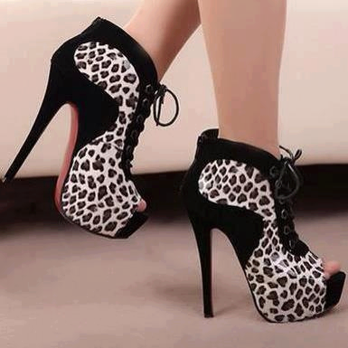 Leopard Print Stilettos Booty's