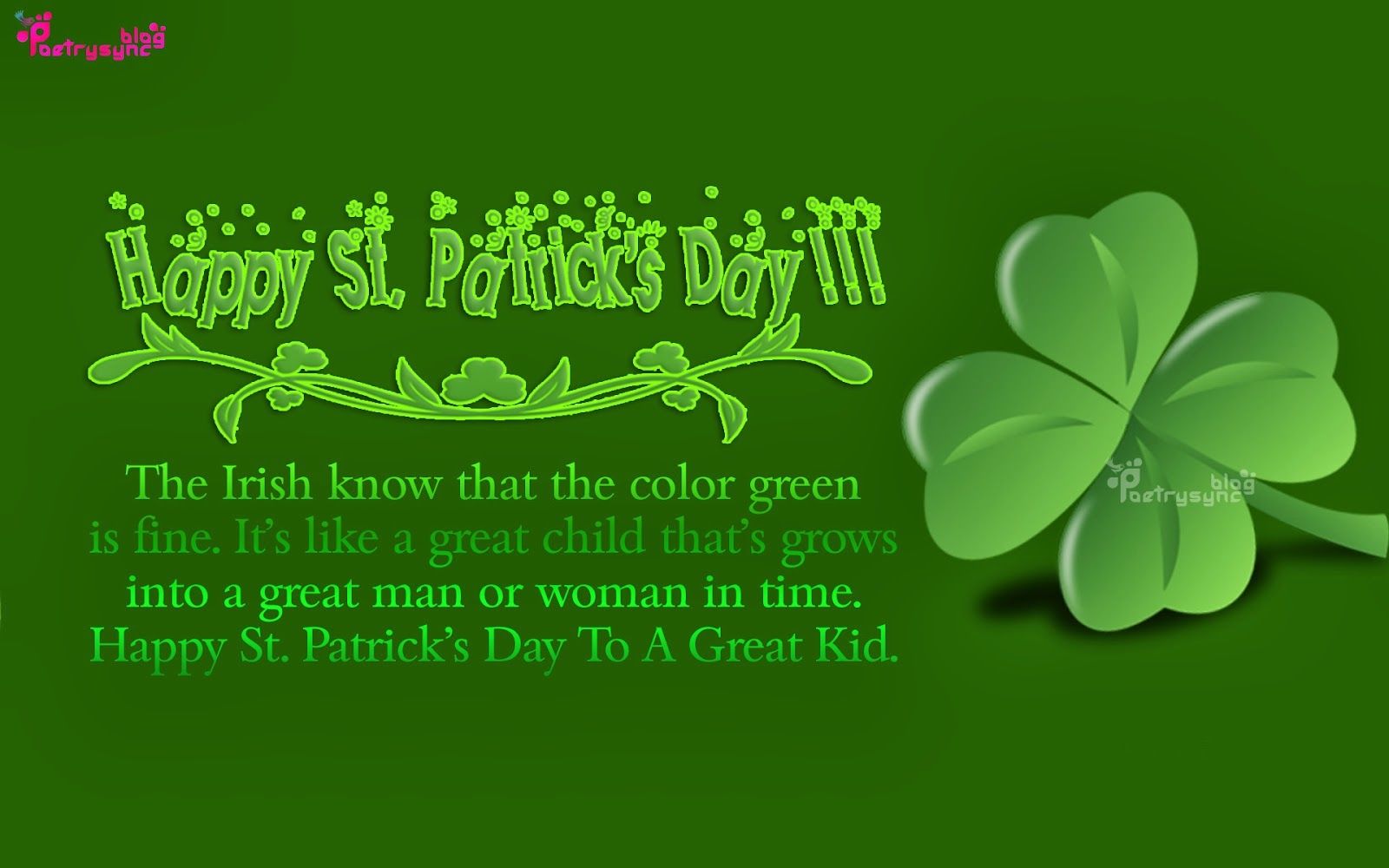 Happy St Patricks Day