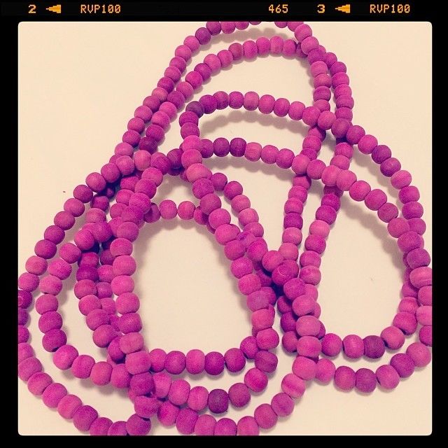 Passion purple beads